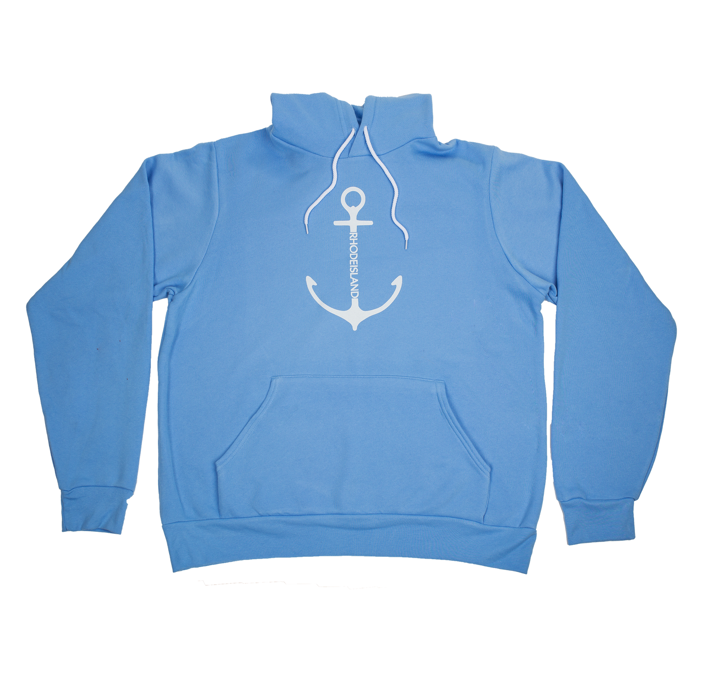 Rhode Island Anchor Light Blue Hoodie