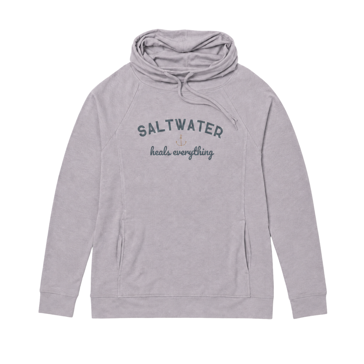 Saltwater Heals Everything Women’s Funnel Neck